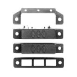 Surface Mount Switch Set, Closed Loop, 1NO, 160 Volt DC, 0.4 Ampere, 10 Watt, 0.15 Ohm, 1" Standa...
