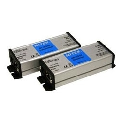 IP Video Network Extender, RJ45 Connector, UTP Cable, 10/100 MB Full Duplex Ethernet, -40 to 167 Deg F, 1.6" Width x 4.6" Depth x 1.1" Height, (2) 3/8" Mounting Slot