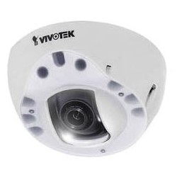 Network Camera, Dome, WDR, Day/Night, Indoor, H.264/MJPEG, 1280 x 1024 Resolution, F2.0 Fixed Focal 2.8 MM Lens, 256 MB RAM/128 MB Flash, 5.1 Watt, PoE, White