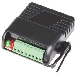 RF Receiver, 2-Channel, 11 to 24 Volt AC/DC, 8 Milliampere Standby, 30 Milliampere (Active), 3-7/...