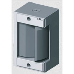 Electric Strike, 12 Volt DC, 0.48 Ampere, 1-11/16" Width x 1-1/32" Depth x 7/8" Height, Stainless...