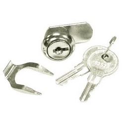 Cabinet Key Lock, With (2) Key, For Power Supply Enclosure