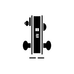 Door Lock Case, Electrically Unlocked, For L9090/93/95EU Door Lock