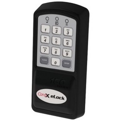 Cabinet Electronic Access Control Lock Kit, 6AA Battery Pack, With HID iClass Proximity Card Read...
