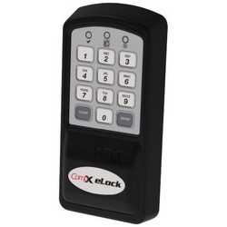 Cabinet Electronic Access Control Lock Kit, 6AA Battery Pack, With HID iClass Proximity Card Reader/Alpha Numeric Keypad