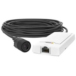 P1245Network Camera, Indoor, HDTV, H.264/MPEG4/JPEG, 1080 Resolution, F2.0 Fixed Iris 2.8 MM Lens, 4 Watt, 512 MB RAM, Steel/Plastic