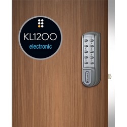 Electronic Cabinet Lock, Heavy Duty Locker, Vertical, 10-Key, 11-Button Keypad, AAA Battery, 5-3/...