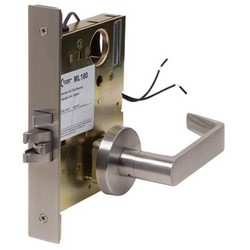 Mortise Lock Chassis, Electrically Unlock, Schlage, 24 Volt AC/DC, 350 Milliampere, 8 Watt, For Storeroom