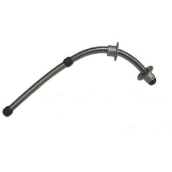 Power Transfer Hinge Door Loop, Concealed, Variable Mount, 12" Length, Durable Aluminum, With End...