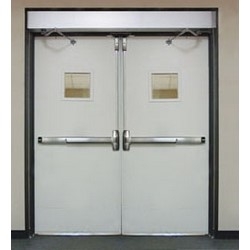 Door Operator, Automatic, 2-Door, Twin Push, Low Energy, 115 Volt AC, 60 Hertz, 3 Ampere, 204-Ri ...