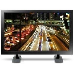 LED Display Monitor, Economy Wide, 55" Screen, 1920 x 1080 Resolution, 240 Volt AC, 50.19" Length x 29.52" Width x 3.98" Height, Metal, Black