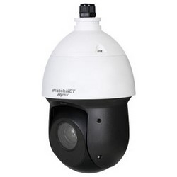 Network Camera, PTZ, IR, Full HD, WDR, DNR, Day/Night, Indoor/Outdoor, H.265/H.264/MJPEG, 1920 x 1080 Resolution, F1.6 to F4.4 Lens, 12 Volt DC, PoE