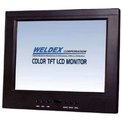 LCD Monitor, TFT LCD, 800 x 600 Resolution, 350:1 Contrast Ratio, 100 to 240 Volt AC, 50/60 Hertz, 10.4" Display, 10.6" Width x 1.2" Depth x 9" Height, With BNC Looping Output