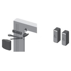 6111-PODoor Closer Power Operator Kit, Non-Handed, Low Energy, Push Side, Black Textured, Include...