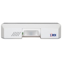 Request-to-Exit Detector, PIR, 12 to 28 Volt DC, 50 mA, 7.125" Width x 1.875" Depth x 1.75" Height, Black, With Tamper, Piezoelectric Buzzer, Timer, (2) Relay