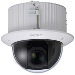 Network Dome Camera, 1/2.8", 2MP, CMOS, PTZ, ICR, WDR, 0.005Lux/F1.6 (Color), 60fps, 4.5-135mm, Audio, Alarm, AC 24V, PoE+, H.265/H.264, IK10, IVS