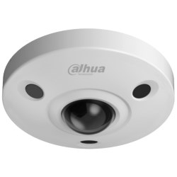 Fisheye Camera, 1/2", CMOS, 8MP, 0.01Lux/F2.0 (Color), IR, 15fps, Panoramic Lens, OSD Menu, Control Over Coaxial, 2.6mm Fixed Lens, 120dB True WDR, 12VDC