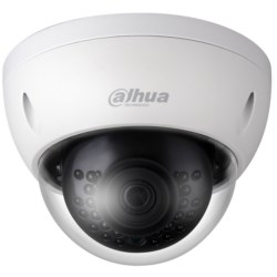 Network Mini Dome Camera, 1/2.7", CMOS, 2.8mm, 0.009Lux/F1.6, 5MP, 20fps, IR, DC12V, IP67, IK10, PoE, H.265+/H.265/H.264+/H.264, True WDR