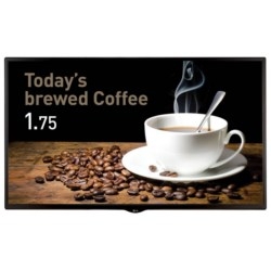 Signage Monitor, 49" Screen, FHD, Landscape and Portrait, 1920 x 1080 Resolution, 16:9 Aspect Rat...