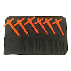 1000V Insulated Imperial T-Handle Hex Key Set, 6-Piece