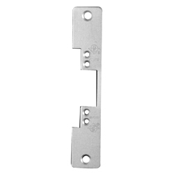 Door Electric Strike Faceplate Kit, 1-1/4" x 6-7/8", Dark Bronze Anodized, For 7103A Series Electric Strike