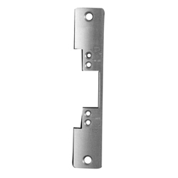 Door Electric Strike Faceplate Kit, 1-1/4" x 6-7/8", Dark Bronze Anodized, For 7103A and 7173A Series Electric Strike