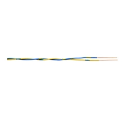 2 Pair, 22 AWG, Buried Distribution Wire, BDW A, Solid Annealed Copper Conductor, Double Jacket, ...