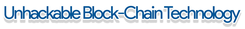 Unhackable Blockchain text