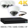 4 8MP HDCVI Camera Kits