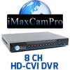 8 Channel HD-CVI DVR's