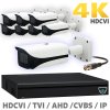 8 8MP HDCVI Camera Kits