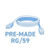 Cables Pre-Made RG/59