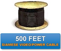 WEC 1526 500' Siamese RG/59U Coax Cable