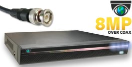 4 Channel 4K 8MP 5 in 1 Mini 1U Digital Video Recorder
