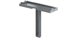 Terminal Block Marker, 10 MM Width x 29.5 MM Depth x 31.8 MM Height, Polyamide Insulation, Dark Gray