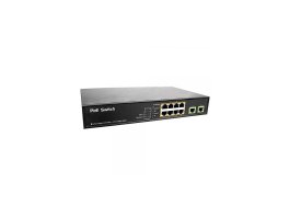 10 Port Gigabit PoE+ Switch