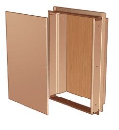 BN14246W-UL Semi-Recessed Exterior Enclosure