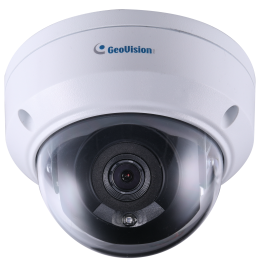 Geovision GV-TDR4702 Series 4MP H.265 Low Lux WDR IR Mini Fixed Rugged IP Dome