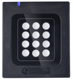 GV-RK1352 Reader (plastic keypad)	13.56MHz Card Reader with Keypad  IP66, UL certification