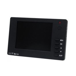 WEC-MC80 Portable CCTV Test 3.5" Monitor,OSD menu