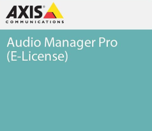 AXIS 02062-001 Audio Manager Pro Series Management Software eLicense