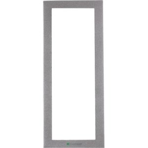 Comelit 3311/3S Ikall Series Module-Holder Frame Complete with Cornice for Module, Silver