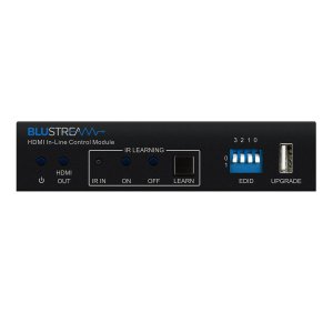 Blustream HD11CTRL HDMI In-line Controller with IR, RS-232, CEC, Signal Sensing and 12V Trigger Outputs