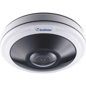 AI 12MP H.265 Super Low Lux WDR Pro IR Fisheye Rugged IP Camera (1.98mm)  125-PFER128-0010  GV-PF...