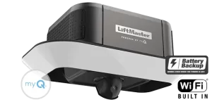 Secure 87504-267 (Replaced 8550W) Belt Drive Smart Opener with Camera, LED Corner to Corner Light...