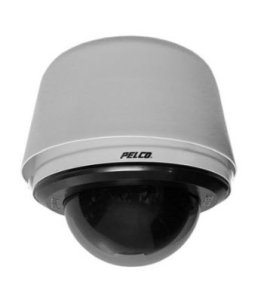 Pelco SD530-PG-E0 740 TVL Spectra V Series Environmental Smoked Dome Camera, 30X Lens, Grey
