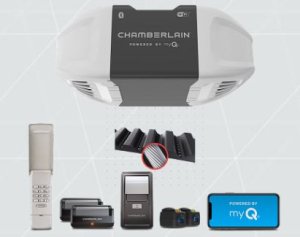 Chamberlain Quiet Wi-Fi Garage Door Opener with Wireless Keypad