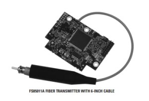 FS85011A Fiber Transmitter SINGLE-CHANNEL DIGITALLY ENCODED VIDEO WITH BIDIRECTIONAL DATA