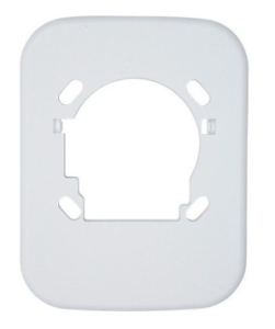 System Sensor TR-2W L-Series Wall Mount Trim Ring that Provides Additional Space in Back Box, 5-P...