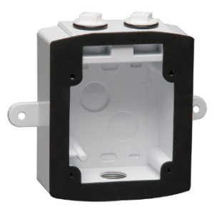 System Sensor MWBBW Metal Wall Mount Weatherproof Back Box, White